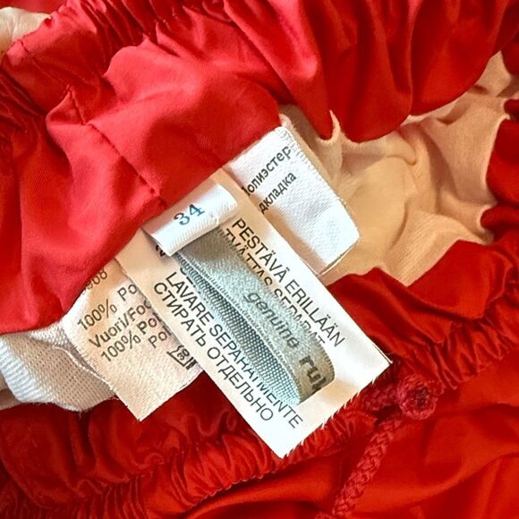 Rukka 2pc Set Women's Red Windbreaker Jacket and pants size 34/XS-S - Picture 7 of 16